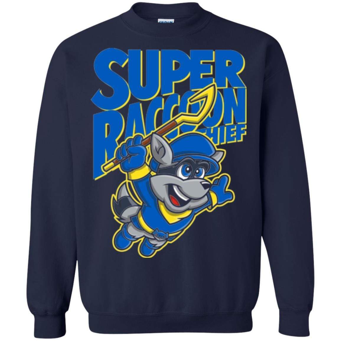 Super Racoon Thief Crewneck Sweatshirt