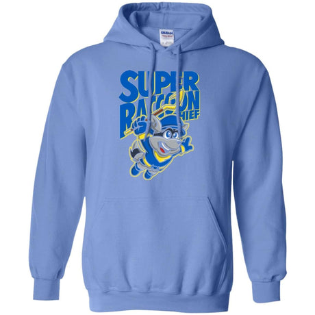 Sweatshirts Carolina Blue / Small Super Racoon Thief Pullover Hoodie