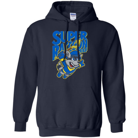 Sweatshirts Navy / Small Super Racoon Thief Pullover Hoodie