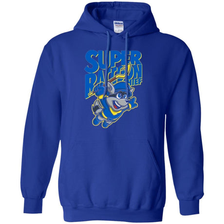 Sweatshirts Royal / Small Super Racoon Thief Pullover Hoodie