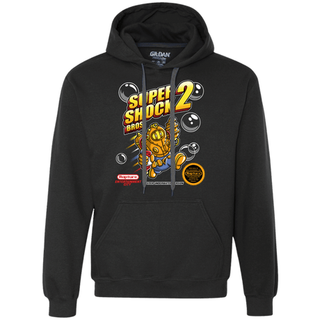 Sweatshirts Black / Small Super Shock Bros 2 Premium Fleece Hoodie