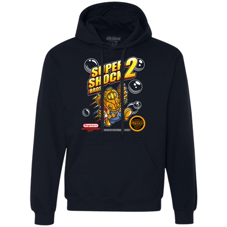 Sweatshirts Navy / Small Super Shock Bros 2 Premium Fleece Hoodie