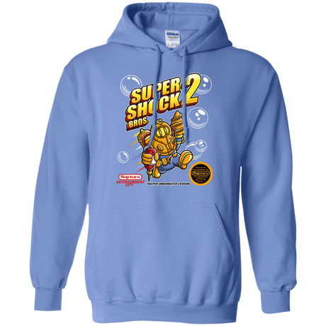 Sweatshirts Carolina Blue / Small Super Shock Bros 2 Pullover Hoodie