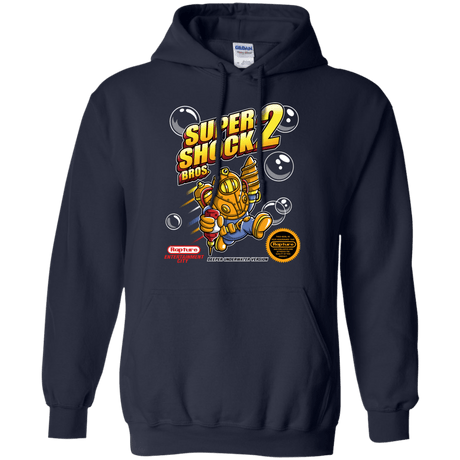 Sweatshirts Navy / Small Super Shock Bros 2 Pullover Hoodie