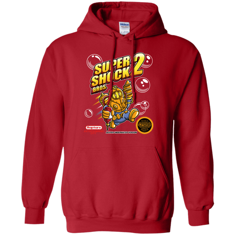 Sweatshirts Red / Small Super Shock Bros 2 Pullover Hoodie