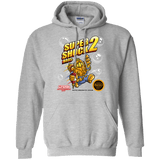 Sweatshirts Sport Grey / Small Super Shock Bros 2 Pullover Hoodie