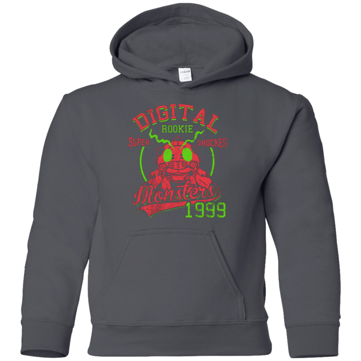 Sweatshirts Charcoal / YS Super Shocker Youth Hoodie