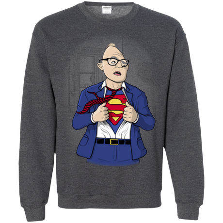 Sweatshirts Dark Heather / S Super Sloth Crewneck Sweatshirt