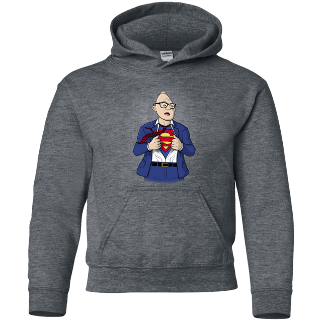 Sweatshirts Dark Heather / YS Super Sloth Youth Hoodie