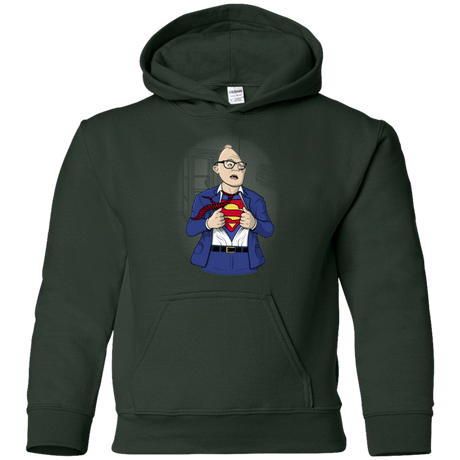 Sweatshirts Forest Green / YS Super Sloth Youth Hoodie