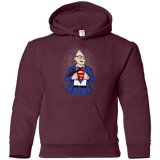Sweatshirts Maroon / YS Super Sloth Youth Hoodie