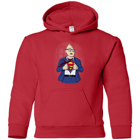 Sweatshirts Red / YS Super Sloth Youth Hoodie