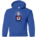 Sweatshirts Royal / YS Super Sloth Youth Hoodie