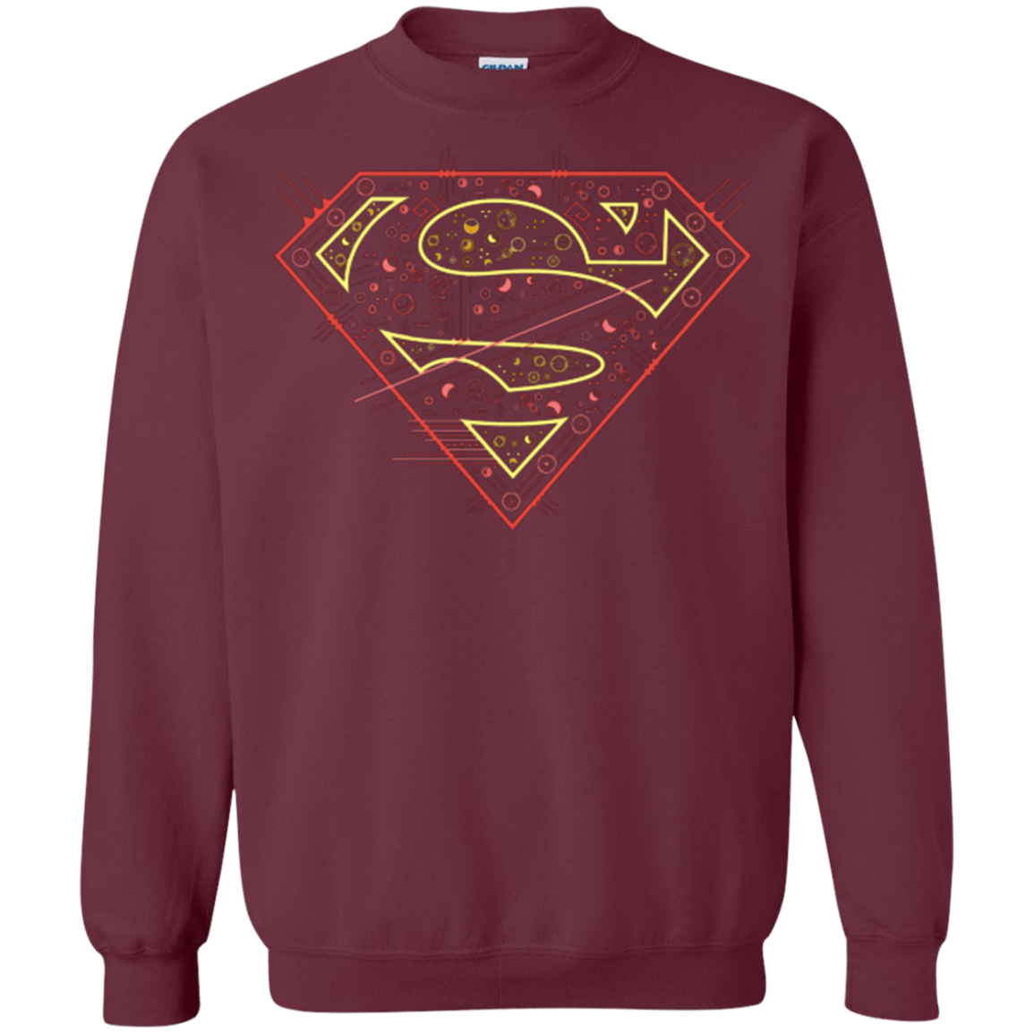 Sweatshirts Maroon / Small Super Tech Crewneck Sweatshirt