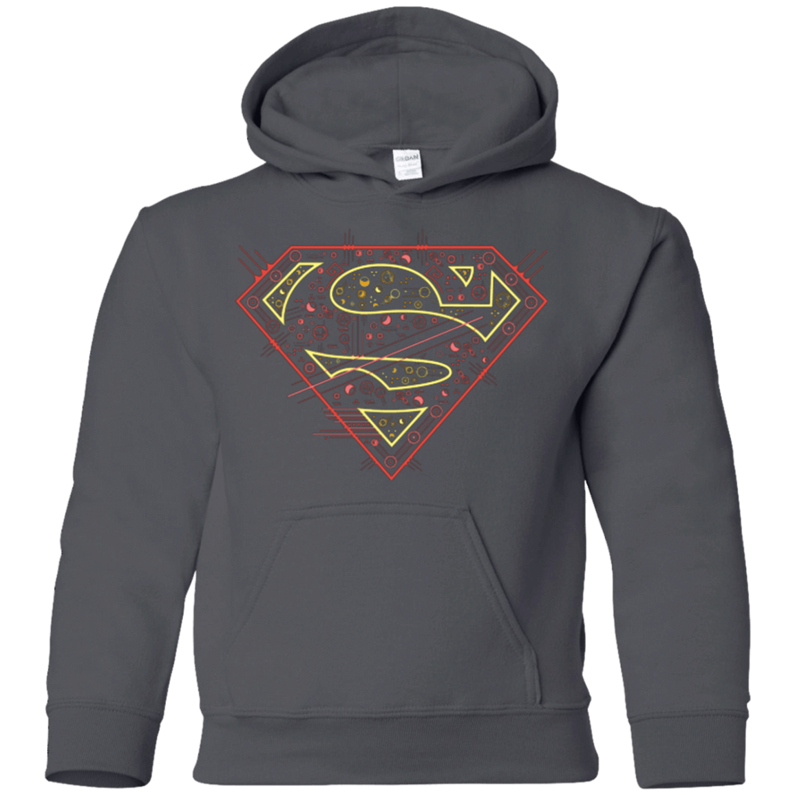 Sweatshirts Charcoal / YS Super Tech Youth Hoodie