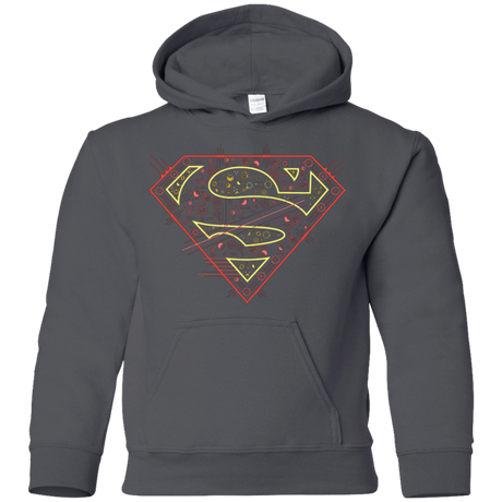 Sweatshirts Charcoal / YS Super Tech Youth Hoodie