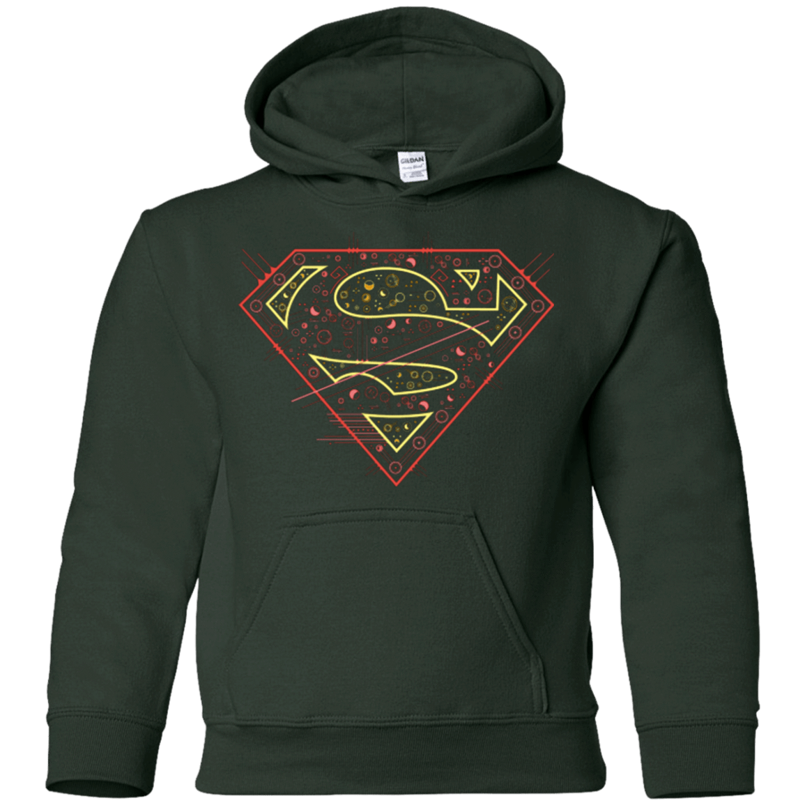 Sweatshirts Forest Green / YS Super Tech Youth Hoodie