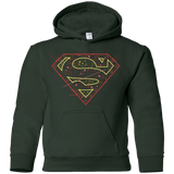 Sweatshirts Forest Green / YS Super Tech Youth Hoodie