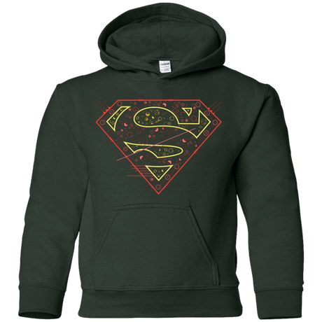 Sweatshirts Forest Green / YS Super Tech Youth Hoodie