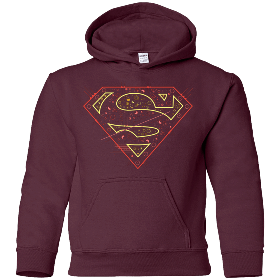 Sweatshirts Maroon / YS Super Tech Youth Hoodie