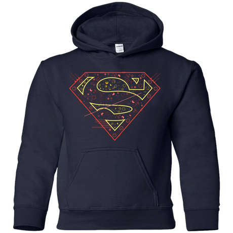 Sweatshirts Navy / YS Super Tech Youth Hoodie
