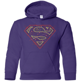 Sweatshirts Purple / YS Super Tech Youth Hoodie
