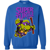 Sweatshirts Royal / Small Super Turtle Bros Donnie Crewneck Sweatshirt