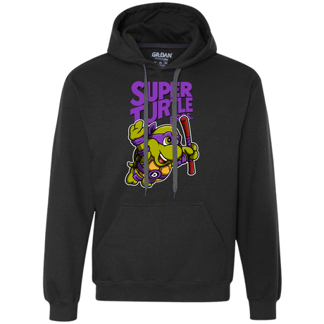 Sweatshirts Black / Small Super Turtle Bros Donnie Premium Fleece Hoodie