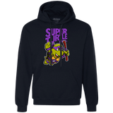 Sweatshirts Navy / Small Super Turtle Bros Donnie Premium Fleece Hoodie