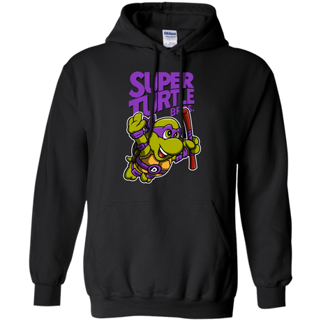 Sweatshirts Black / Small Super Turtle Bros Donnie Pullover Hoodie