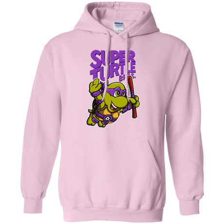Sweatshirts Light Pink / Small Super Turtle Bros Donnie Pullover Hoodie