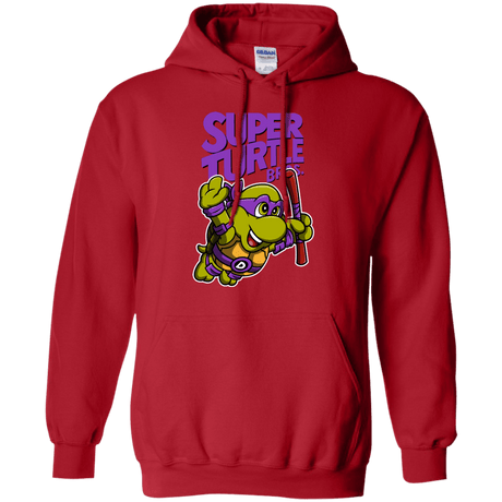 Sweatshirts Red / Small Super Turtle Bros Donnie Pullover Hoodie