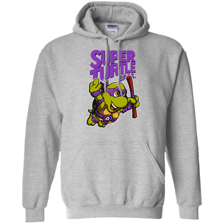 Sweatshirts Sport Grey / Small Super Turtle Bros Donnie Pullover Hoodie