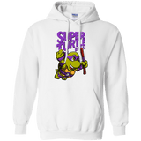 Sweatshirts White / Small Super Turtle Bros Donnie Pullover Hoodie