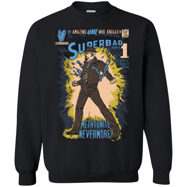 Sweatshirts Black / Small Superbad Crewneck Sweatshirt