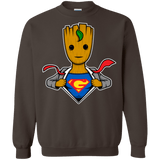 Sweatshirts Dark Chocolate / Small Supergroot Crewneck Sweatshirt