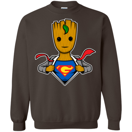Sweatshirts Dark Chocolate / Small Supergroot Crewneck Sweatshirt