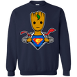 Sweatshirts Navy / Small Supergroot Crewneck Sweatshirt