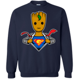 Sweatshirts Navy / Small Supergroot Crewneck Sweatshirt