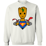 Sweatshirts White / Small Supergroot Crewneck Sweatshirt