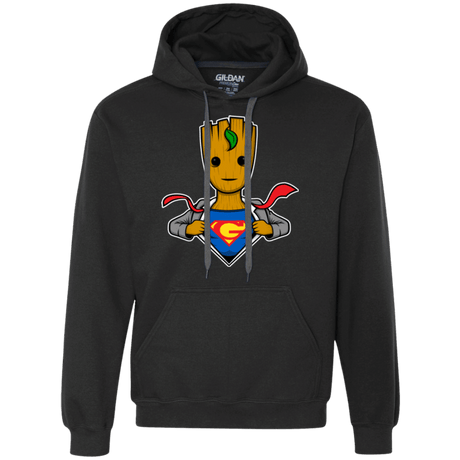 Sweatshirts Black / Small Supergroot Premium Fleece Hoodie