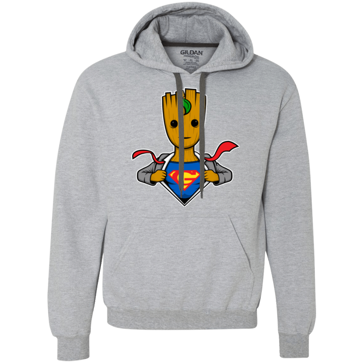 Sweatshirts Sport Grey / Small Supergroot Premium Fleece Hoodie