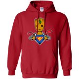 Sweatshirts Red / Small Supergroot Pullover Hoodie