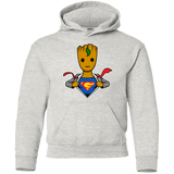 Sweatshirts Ash / YS Supergroot Youth Hoodie