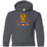 Sweatshirts Charcoal / YS Supergroot Youth Hoodie