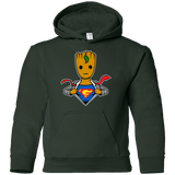 Sweatshirts Forest Green / YS Supergroot Youth Hoodie