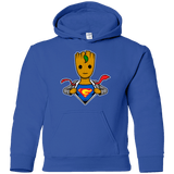 Sweatshirts Royal / YS Supergroot Youth Hoodie