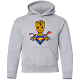 Sweatshirts Sport Grey / YS Supergroot Youth Hoodie