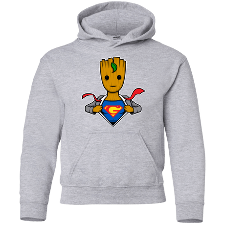 Sweatshirts Sport Grey / YS Supergroot Youth Hoodie