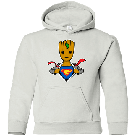 Sweatshirts White / YS Supergroot Youth Hoodie